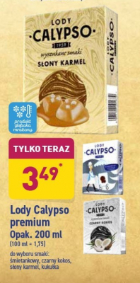 Lody czarny kokos Lodmor calypso premium promocja