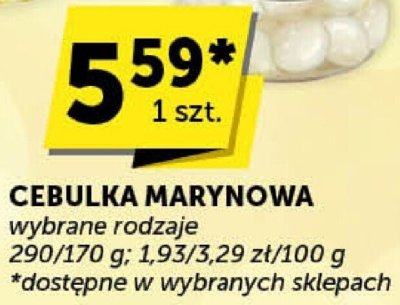 Cebulka marynowa wybrane rodzaje promocja w Euro Sklep