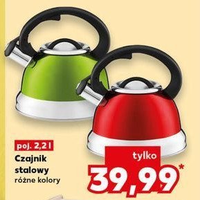 Czajnik stalowy 2.2 l promocja