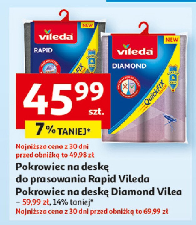 Pokrowiec na deskę rapid Vileda promocja