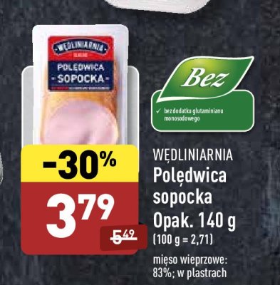 Poledwica sopocka Wędliniarnia classic promocja