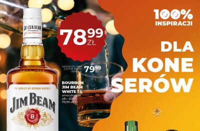 Bourbon Jim Beam White 1L promocja w Duży Ben