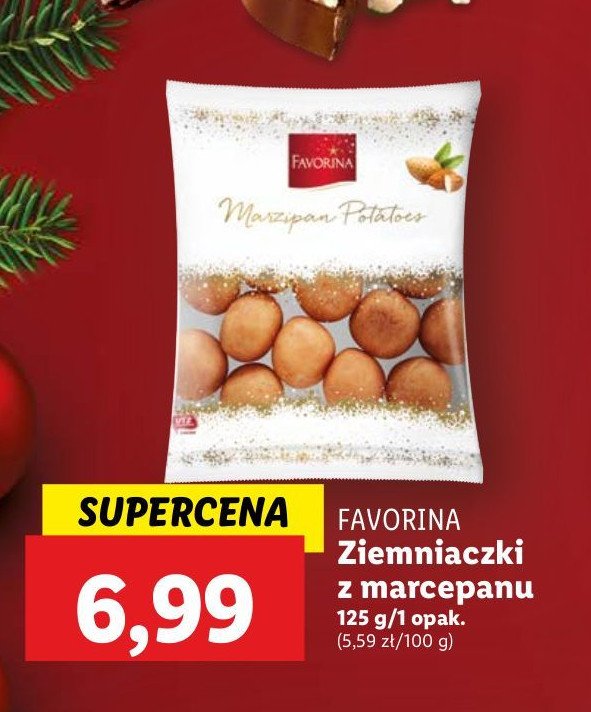 Ziemniaczki marcepanowe Favorina promocja