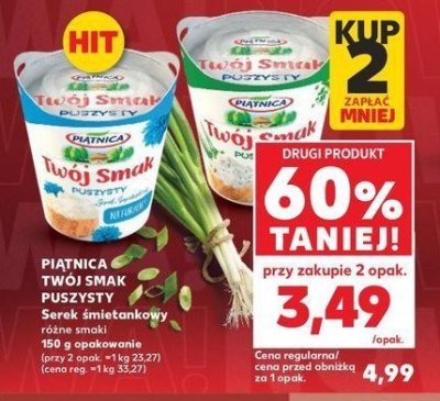 Serek puszysty ze szczypiorkiem Pi膮tnica tw贸j smak promocja