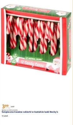 Świąteczne cukierki kwaśne Becky's 12 szt. promocja w Action