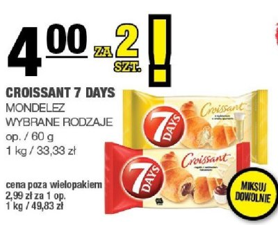 Croissant promocja w SPAR