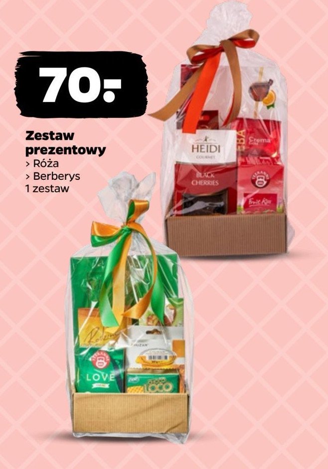 Zestaw prezentowy róża promocja w Netto