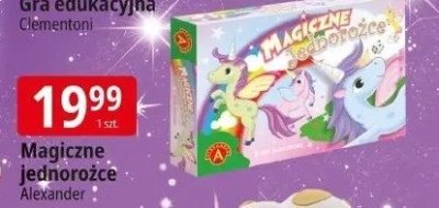 Gra Magiczne jednorożce Alexander promocja w Leclerc