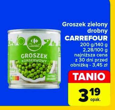 Groszek Carrefour promocja