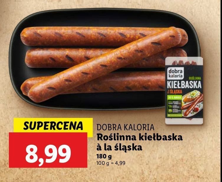 Zestaw grillowy kie艂basa 艣l膮ska i kaszanka Dobra kaloria promocja