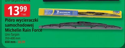 Pióro wycieraczki samochodowej Michelin Rain Force promocja w Leclerc