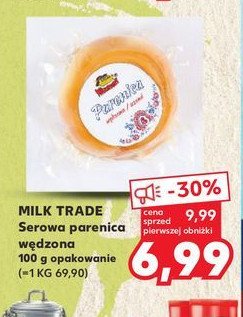 Parenica w臋dzona Milk trade promocja