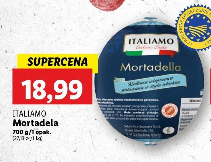 Mortadela Italiamo promocja