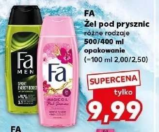 Żel pod prysznic pink jasmine Fa magic oil promocja