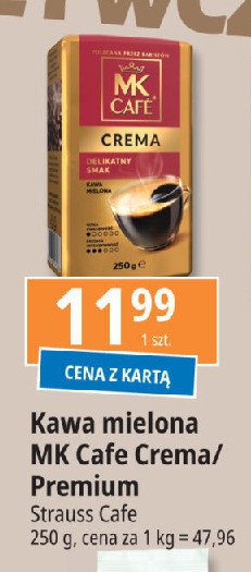 Kawa MK Cafe Premium promocja w Leclerc