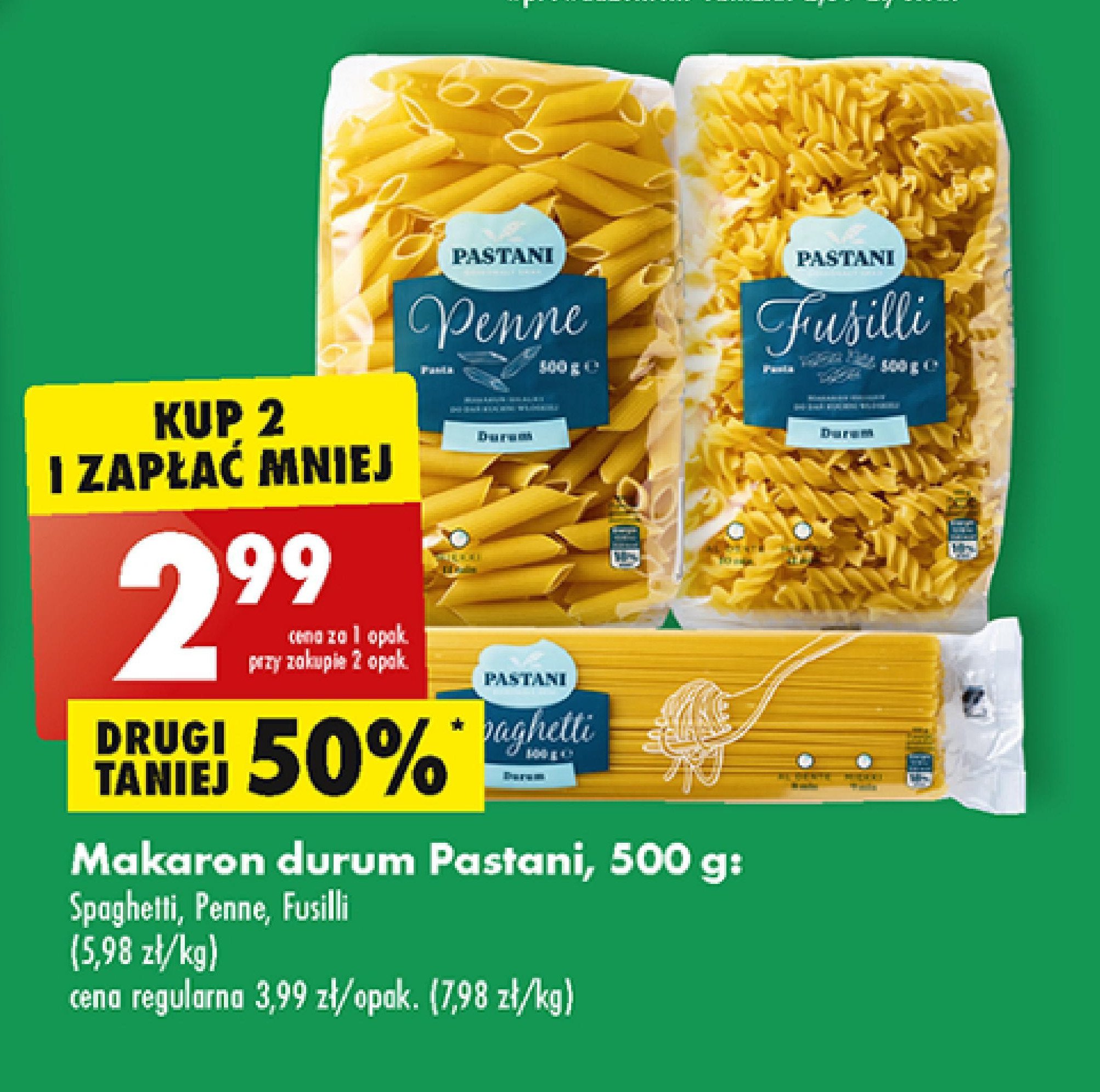 Makaron penne Pastani promocja