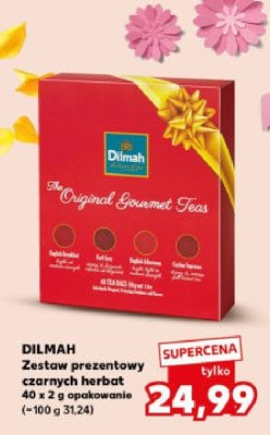 Zestaw prezentowy czarnych herbat promocja w Kaufland