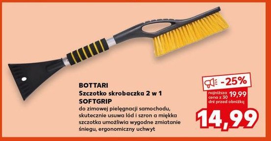 Szczotko-skrobaczka 60cm softgrip Bottari promocja w Kaufland