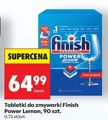 Tabletki do zmywarki Power Lemon, 90 szt. promocja w Biedronka
