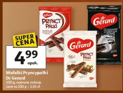 Wafelki Pryncypałki Dr Gerard promocja w Auchan