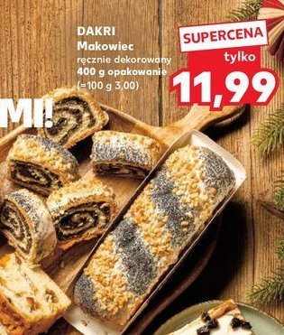 Makowiec Dakri promocja w Kaufland