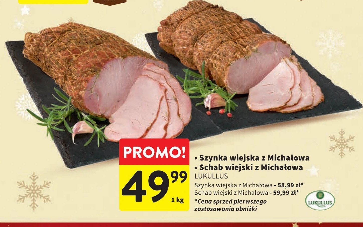 Schab wiejski z michałowa Lukullus promocja w Intermarche