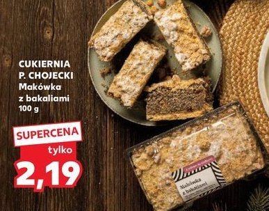 Makówka z bakaliami Chojecki promocja w Kaufland