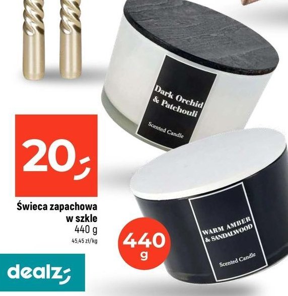 Świeca zapachowa z wieczkiem dark orchid & patchouli promocja