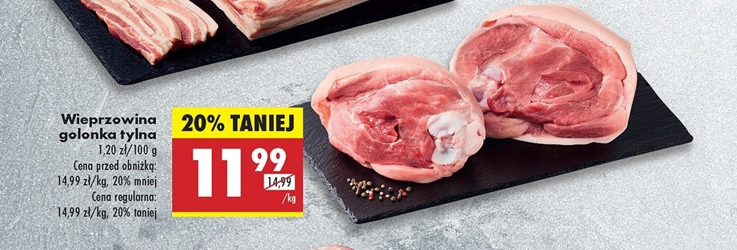Golonka wieprzowa tylna promocja