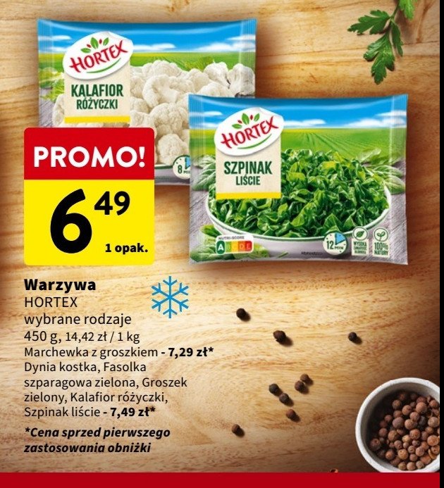 Kalafior różyczki Hortex promocja w Intermarche