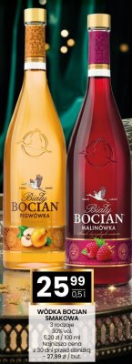 Wódka smakowa BIAŁY BOCIAN PIGWÓWKA promocja w Twój Market