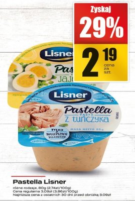 Pastella Lisner promocja w Supeco