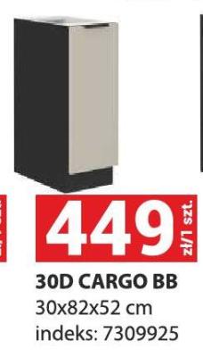 Szafka kuchenna 30D CARGO BB promocja w Merkury Market