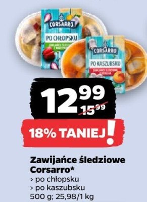Zawijańce śledziowe po kaszubsku 500 g promocja w Netto
