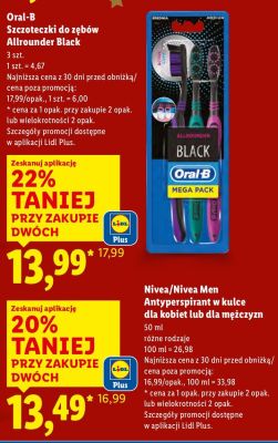 Antyperspirant w kulce dla kobiet lub dla mężczyzn Nivea/Nivea Men, 50 ml, różne rodzaje promocja w Lidl
