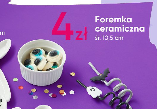 Foremka ceramiczna okrągła śr. 10.5 cm promocja w Pepco