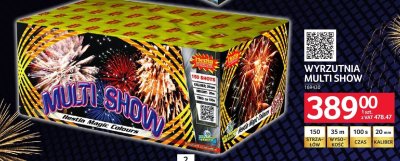 WYRZUTNIA MULTI SHOW promocja w Selgros