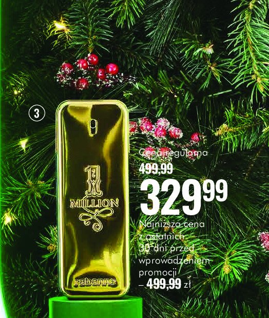 Woda toaletowa Paco rabanne 1 million promocja w Super-Pharm