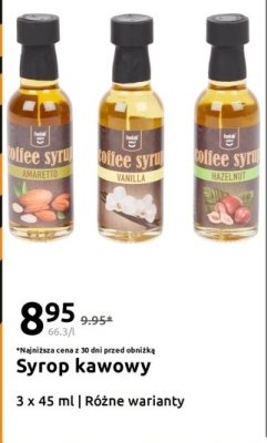 Syrop kawowy, różne warianty promocja w Action