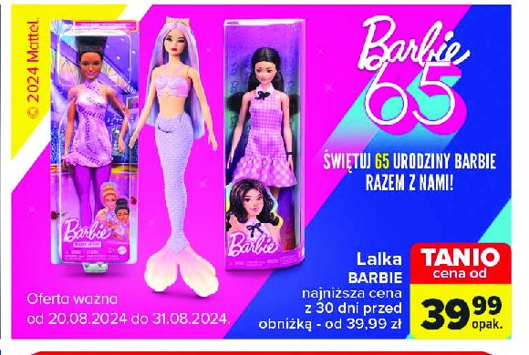 Lalka Barbie promocja