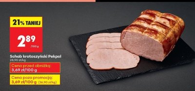 Schab krotoszyński  promocja w Biedronka