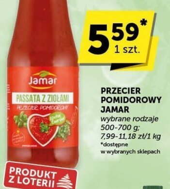 Przecier pomidorowy Jamar promocja w Groszek
