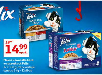Karma dla kota wiejskie smaki w galaretce Purina felix promocja