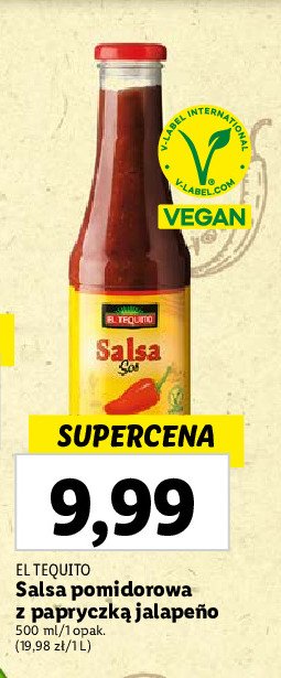 Sos salsa El tequito promocja