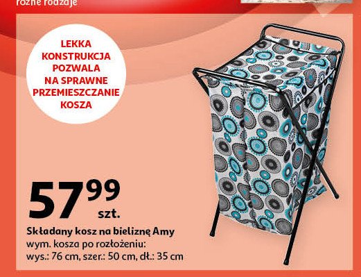 Kosz na bieliznę amy promocja