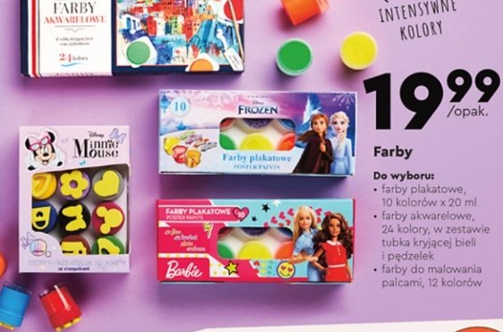 Farby plakatowe barbie Loozz promocja
