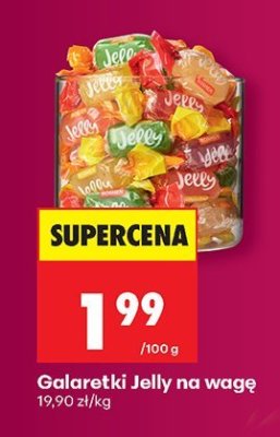 Galaretki Jelly na wagę promocja w Biedronka
