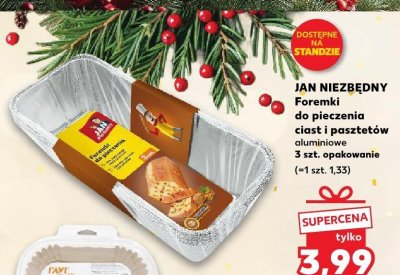 Foremki do pieczenia ciast i pasztetów aluminiowe  promocja w Kaufland