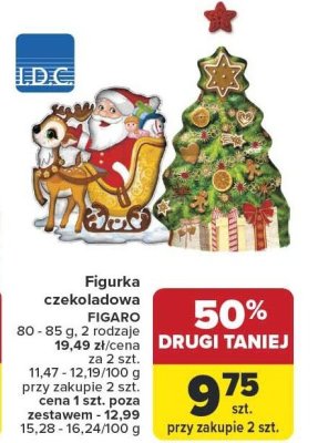 Figurka czekoladowa FIGARO 80 - 85 g, 2 rodzaje promocja w Carrefour