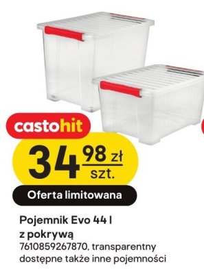 Pojemnik Evo z pokrywą promocja w Castorama